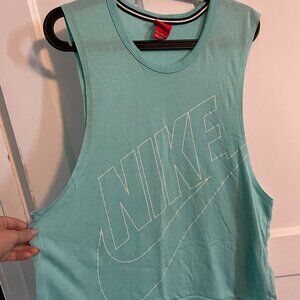 Nike side cut out muscle shirt